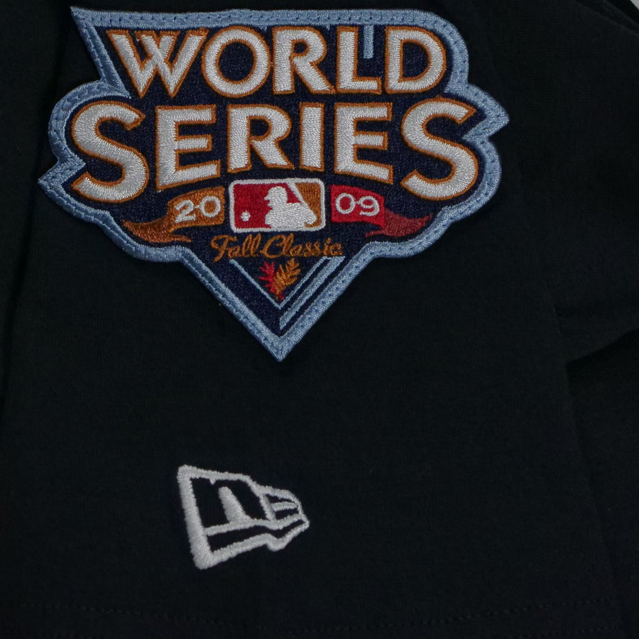 New Era Logo Select New York Yankees Navy 2009 WS Chenille T-Shirt New Era Logo Select New York Yankees Navy 2009 WS Chenille T-Shirt