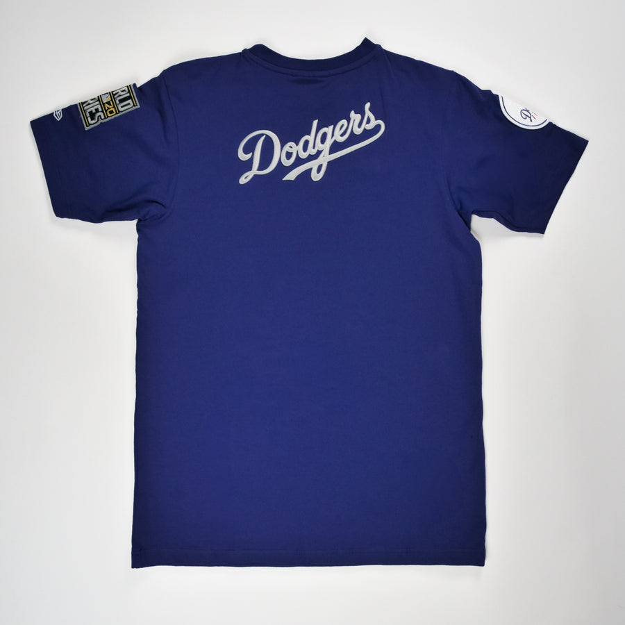 New Era Logo Select Los Angeles Dodgers Royal Blue Tee WS 2020 New Era Logo Select Los Angeles Dodgers Royal Blue Tee WS 2020