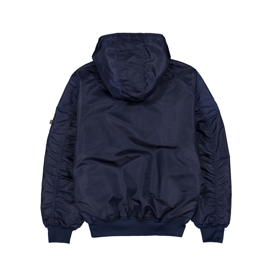 New Era Alpha Industries New York Yankees 2024 Bomber Hooded Jacket New Era Alpha Industries New York Yankees 2024 Bomber Hooded Jacket