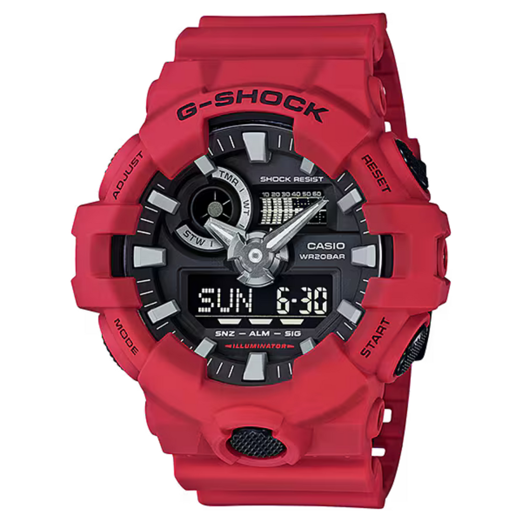 CASIO G-SHOCK ANALOG-DIGITAL GA-700 SERIES GA700-4A – Magic Sneaker