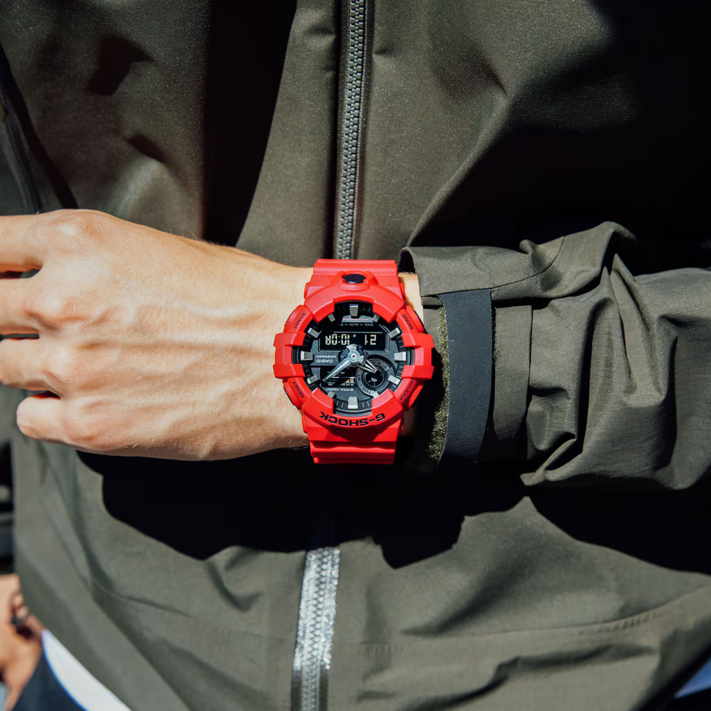 CASIO G-SHOCK ANALOG-DIGITAL GA-700 SERIES GA700-4A – Magic Sneaker