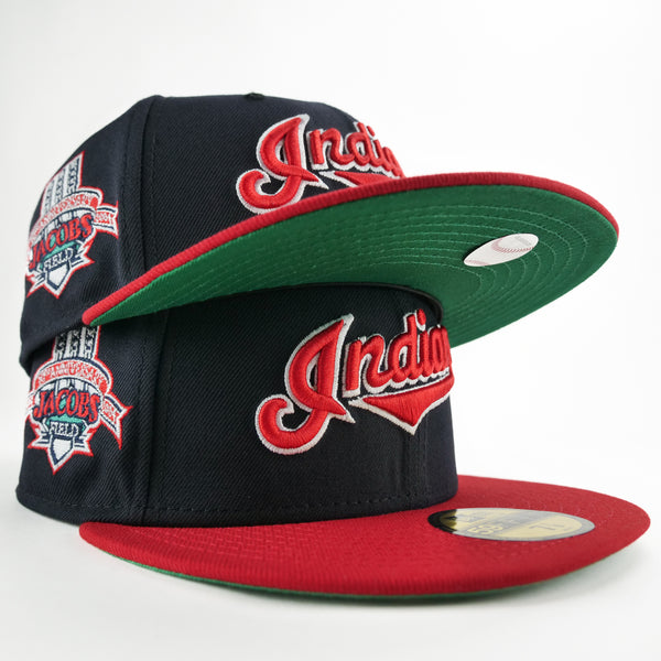 New Era Custom Exclusive Fitted Cleveland Indians (Jacobs Field )