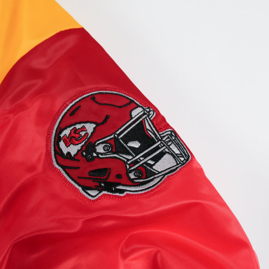 Starter Satin Custom Exclusive Jacket Kansas City Chiefs Superbowl's Starter Satin Custom Exclusive Jacket Kansas City Chiefs Superbowl's