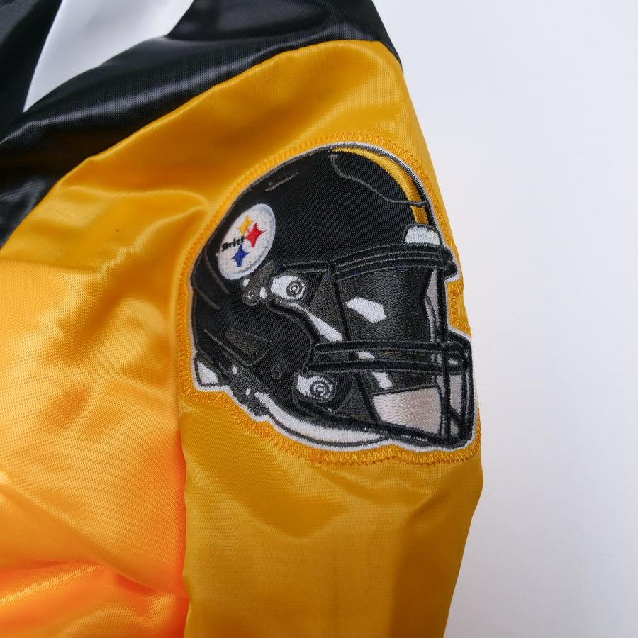 Starter NFL Custom Exclusive Satin Jacket Pittsburgh Steelers Starter NFL Custom Exclusive Satin Jacket Pittsburgh Steelers