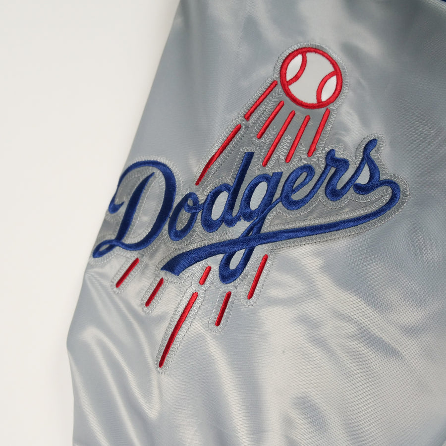 MLB Starter Satin Custom Exclusive Jacket Los Angeles Dodgers (Gray Alternate) MLB Starter Satin Custom Exclusive Jacket Los Angeles Dodgers (Gray Alternate)
