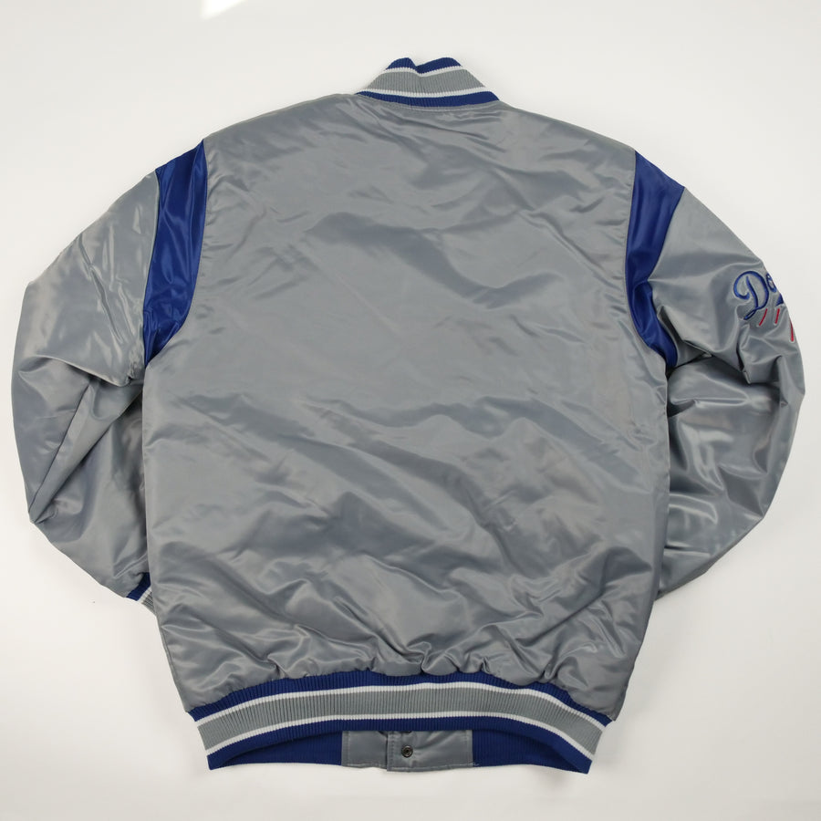 MLB Starter Satin Custom Exclusive Jacket Los Angeles Dodgers (Gray Alternate) MLB Starter Satin Custom Exclusive Jacket Los Angeles Dodgers (Gray Alternate)