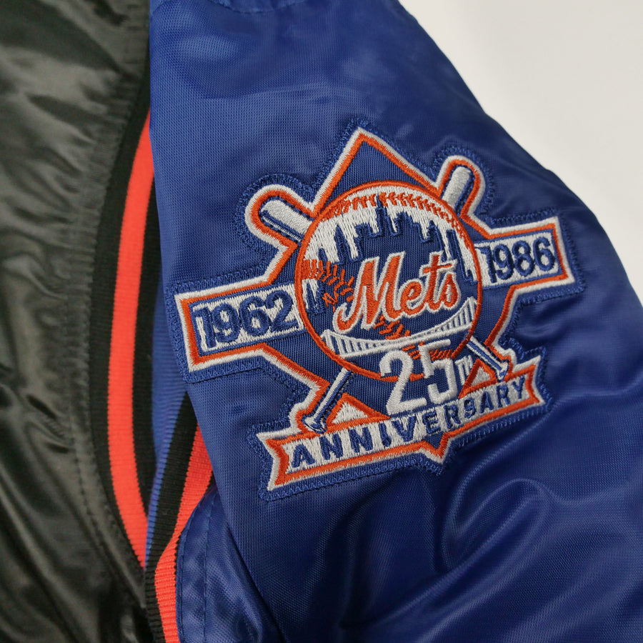 MLB Starter Satin Jacket Custom Exclusive New York Mets (Black Alternate) MLB Starter Satin Jacket Custom Exclusive New York Mets (Black Alternate)