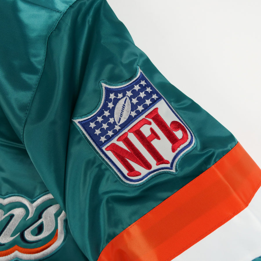 Starter NFL Satin Jacket Custom Exclusive Miami Dolphins Starter NFL Satin Jacket Custom Exclusive Miami Dolphins