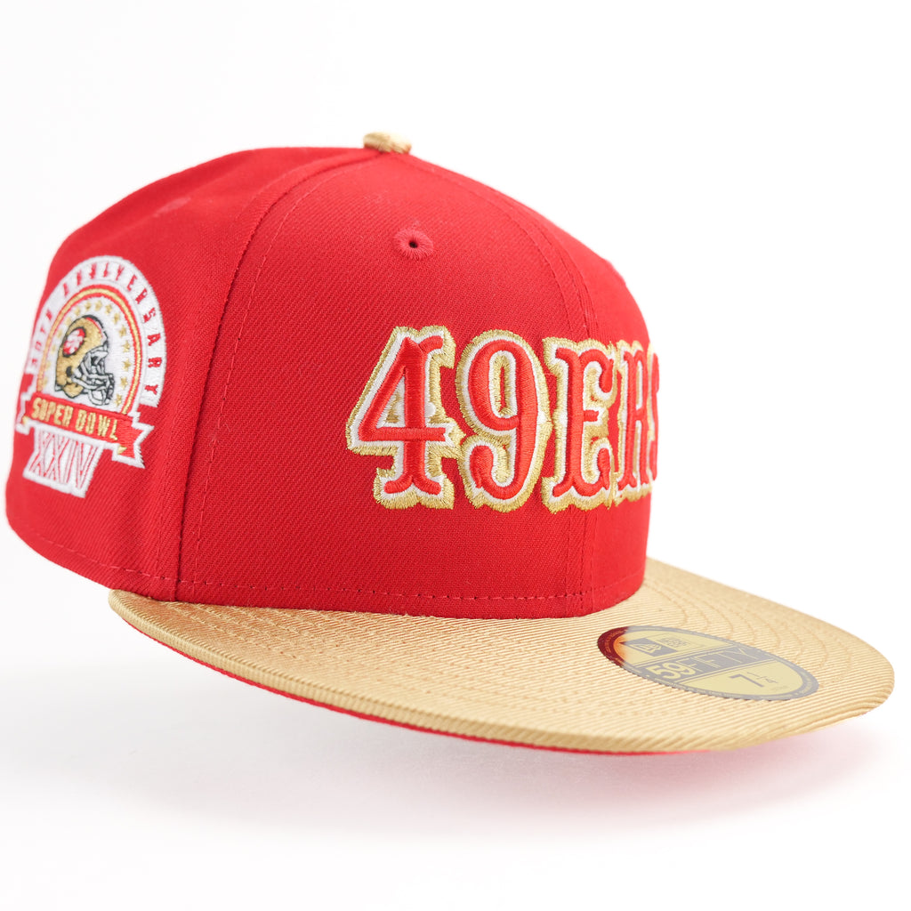 New Era Custom Exclusive 5950 San Francisco 49ers (Metallic