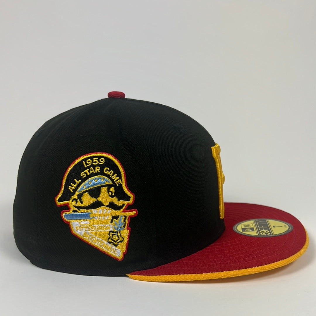 New Era Black Yellow Grey Bottom Pittsburgh Pirates 1959 All Star