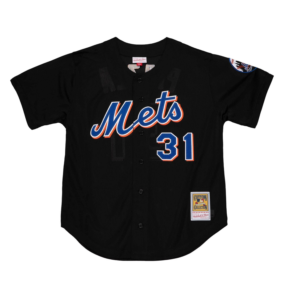 Authentic Mike Piazza New York Mets 2000 Button Front Jersey – Magic Sneaker