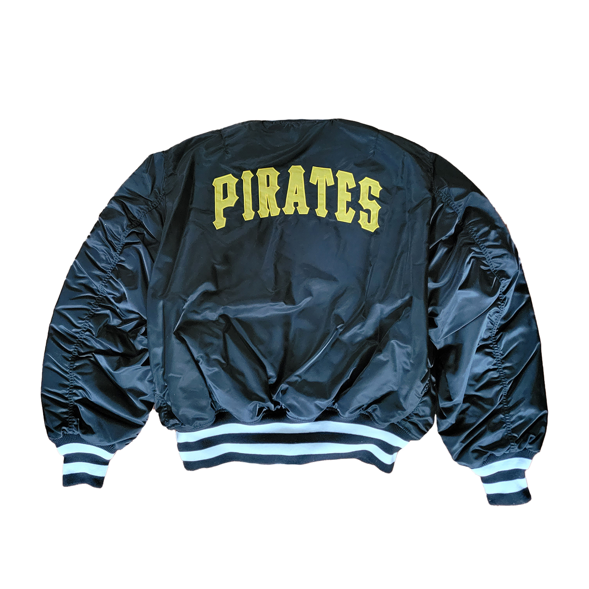 New Era Mens MLB Pittsburgh Pirates Alpha Industries MA-1 Bomber Jacket  X29961BN00-13026028 Black