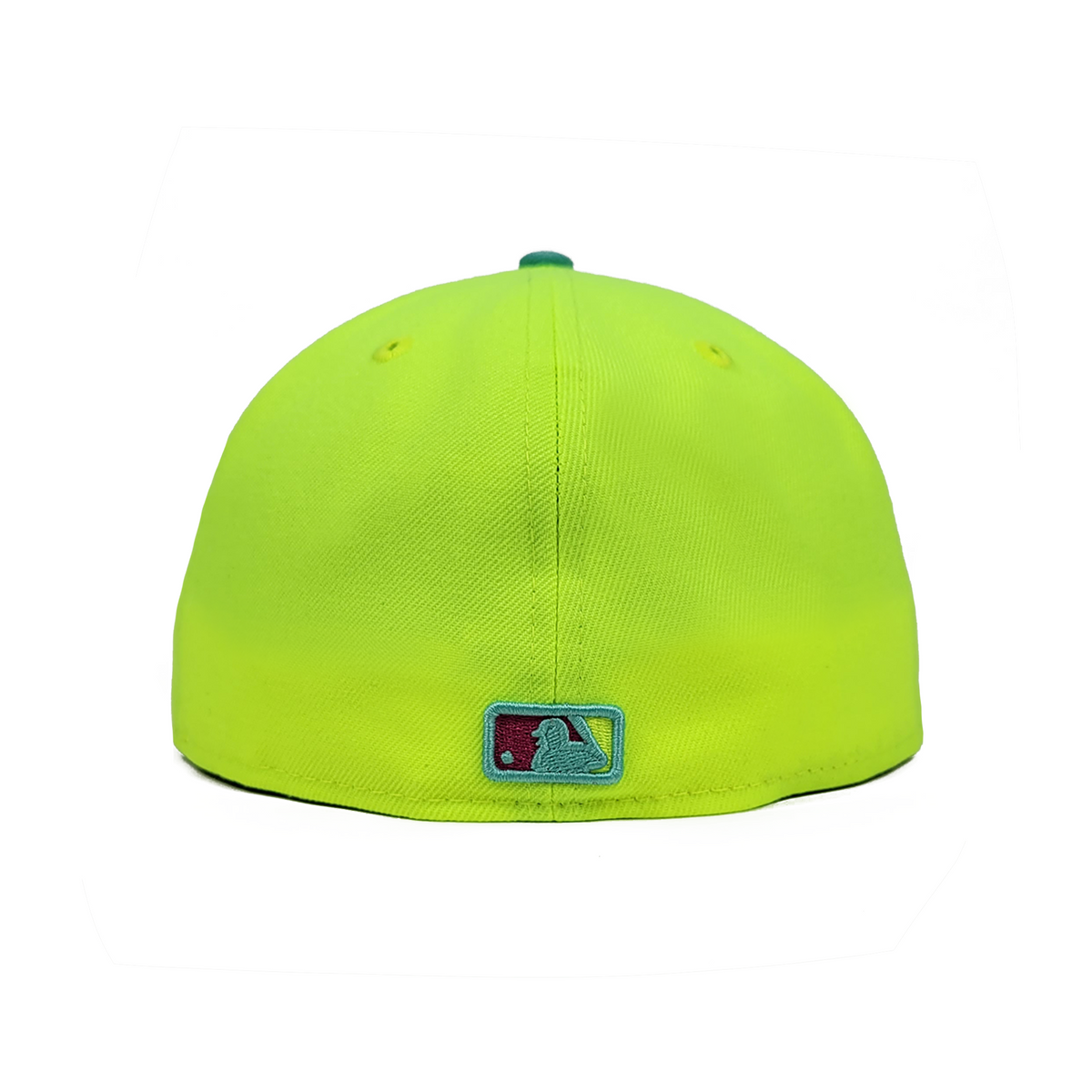 New Era 59FIFTY Teal Lime Seattle Mariners 30th Anniversary Patch Hat - White, Teal White/Teal / 8