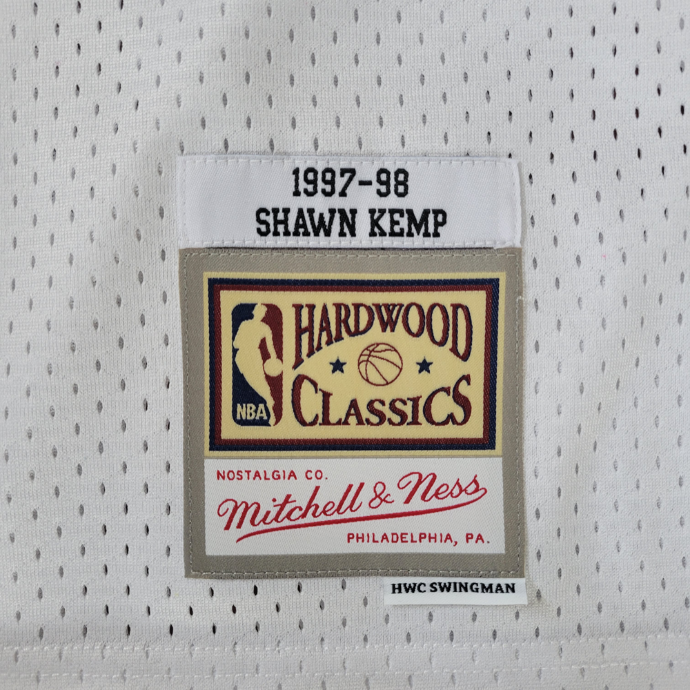 Shawn Kemp Cleveland Cavaliers 97-98 HWC Swingman Jersey - Black - Throwback