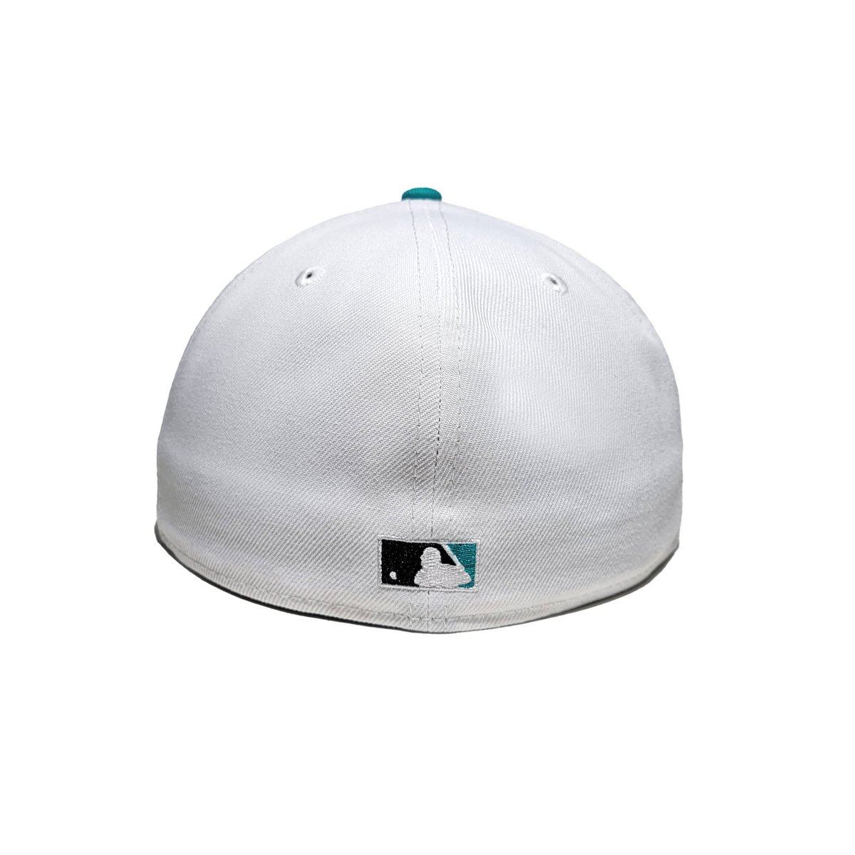 New Era 59FIFTY Teal Lime Washington Nationals 10th Anniversary Patch Hat - White, Teal White/Teal / 7 3/8