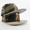 New Era Exclusive Fitted California Angels Woodland Camo 35TH Anniversary Patch