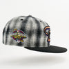 New Era Custom Fitted Arizona Diamondbacks Plaid Metallic Copper 2001 WS