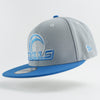 New Era Custom Exclusive Snap Back Chicago Bulls Military Blue Retro 4 Match