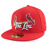 New Era Custom Exclusive Fitted St Louis Cardinals (The Lou) Metallic City Connect