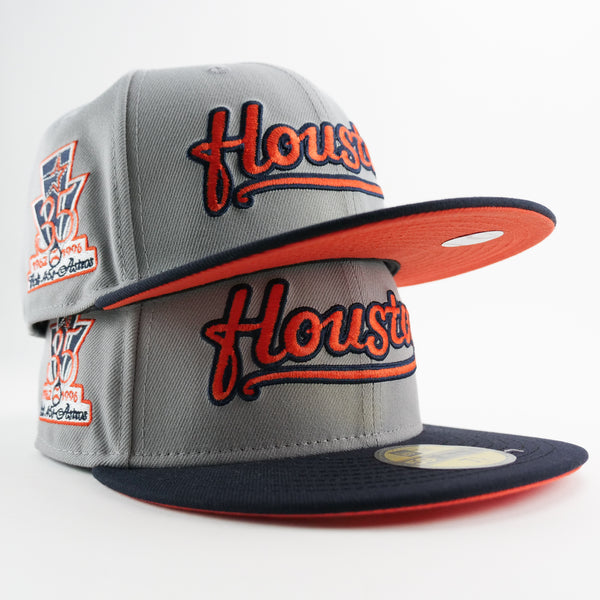 New Era Exclusive Custom Fitted Houston Astros Script 35