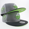 New Era Custom Exclusive 950 Snap Back Minnesota Twins 50th Season Patch (Cloud Lime)