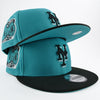 New Era Custom Exclusive 950 New York Mets Subway Series (Teal Rush)