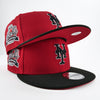 New Era Custom Exclusive 950 Snap Back New York Mets 40th Anniversary Patch (Raging Bull)