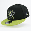 New Era Custom 950 Exclusive Snapback Minor League Isotopes Black/Volt