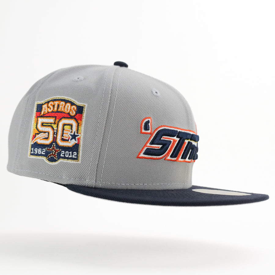 New Era Custom Exclusive Fitted Houston Astros 1994 Alternate 50th Anniversary Patch