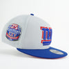 New Era Custom Exclusive New York Giants Snapback Blue Metallic (Super Bowl XXV 25th Anniversary Patch)