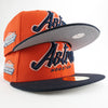 New Era Custom Exclusive Fitted Houston Astros Astrodome (Orange Alternate)