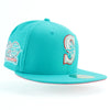 New Era Custom Exclusive 5950 Fitted Seattle Mariners Teal Metallic 20th Anniversary Patch