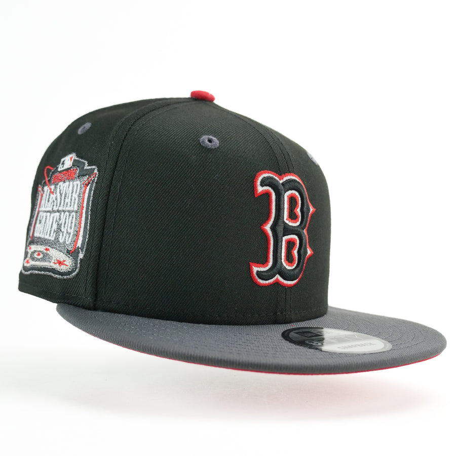 New Era Custom Exclusive 950 Snapback Boston Red Sox 1999 All Star Game Patch (Black Metallic Red )
