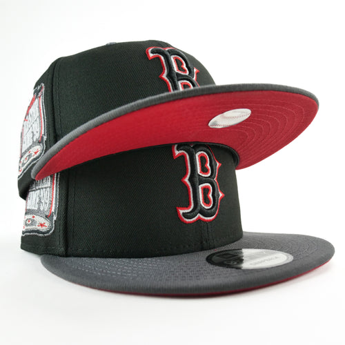 New Era Custom Exclusive 950 Snapback Boston Red Sox 1999 All Star Game Patch (Black Metallic Red )