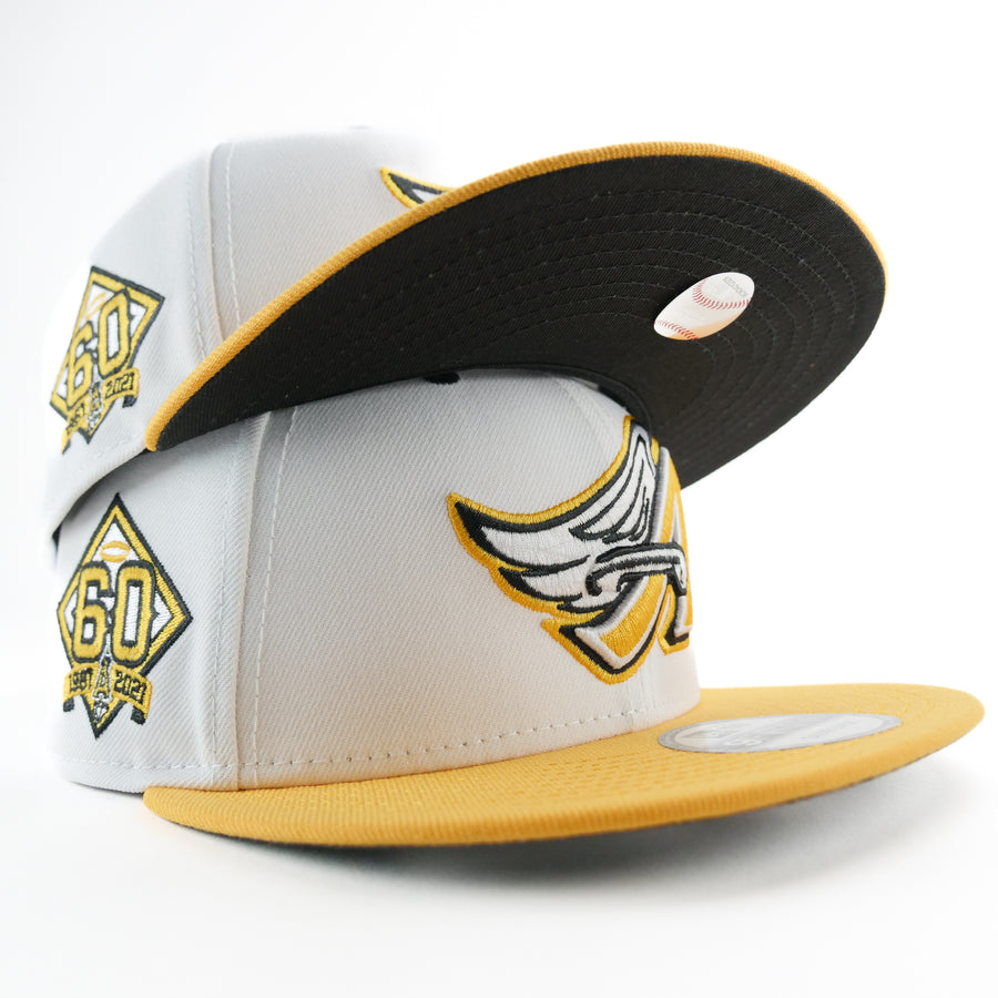 New Era Custom Exclusive Snapback Anaheim Angels 60th Anniversary Patch