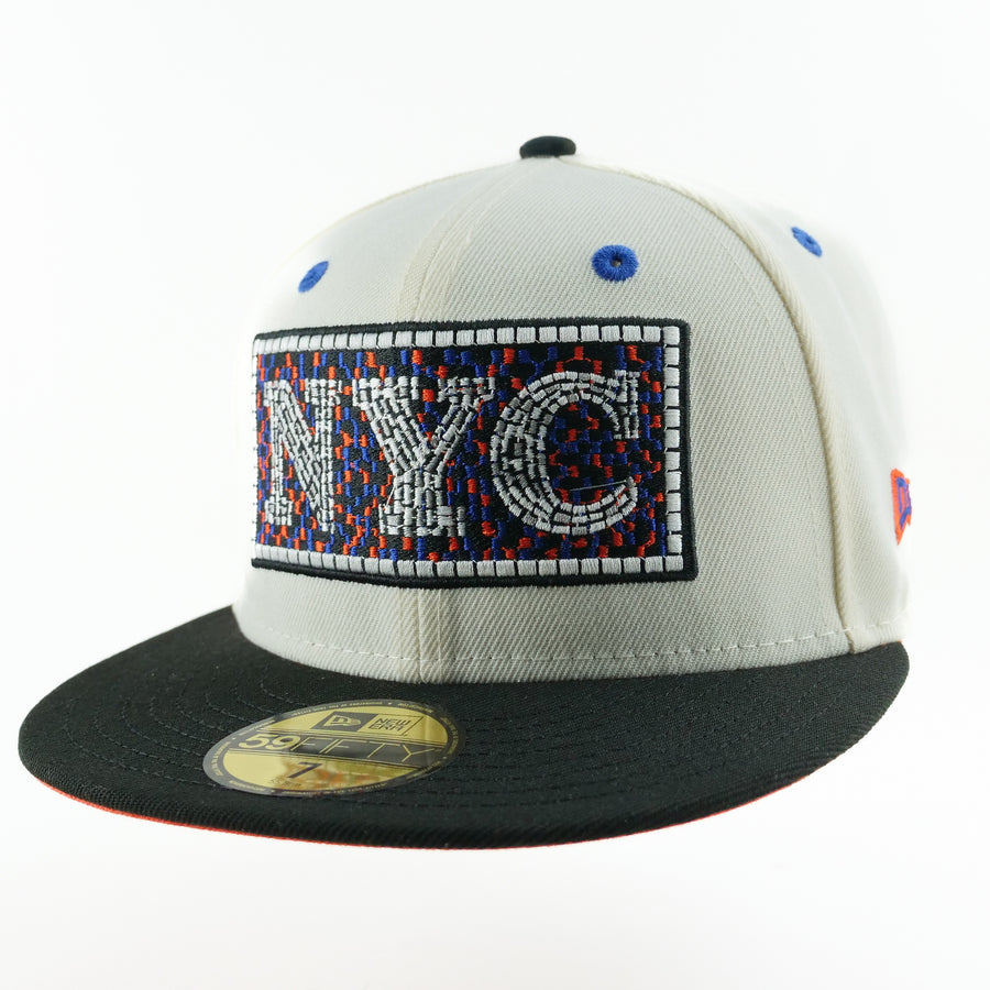 New Era Custom Fitted Exclusive New York Subway Series Mets, Yankees 25th Anniversary Cap