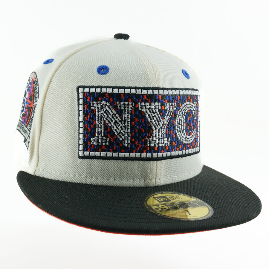 New Era Custom Fitted Exclusive New York Subway Series Mets, Yankees 25th Anniversary Cap