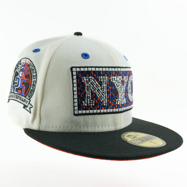New Era Custom Fitted Exclusive New York Subway Series Mets, Yankees 25th Anniversary Cap