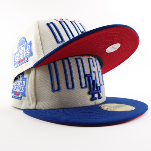 New Era Custom Fitted Exclusive Los Angeles Dodgers 2024 World Series Patch