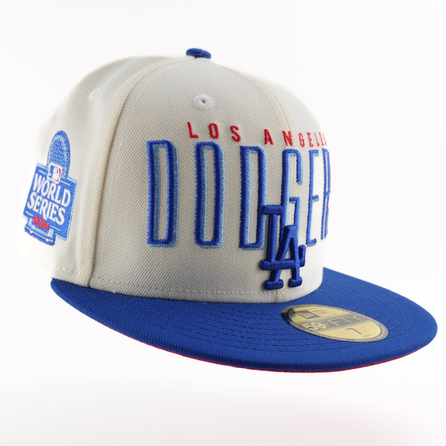 New Era Custom Fitted Exclusive Los Angeles Dodgers 2024 World Series Patch