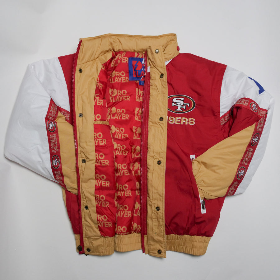 Pro Player NFL San Francisco 49ers Bubble Puffer Jacket