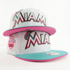 New Era Exclusive Snapback 9fifty Miami Marlins Park Inaugural Season 2012 Patch