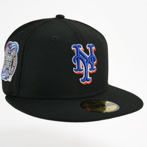 New Era Custom Exclusive Fitted New York Mets Black Alternate Subway Series 2000