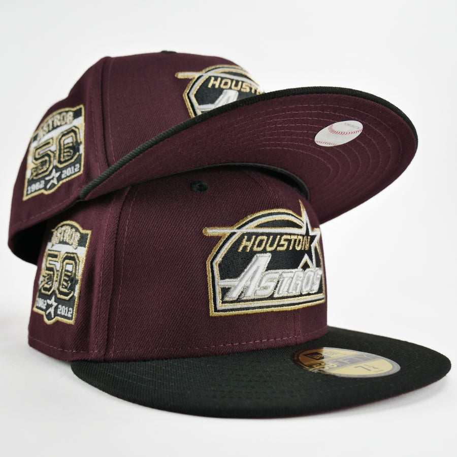 New Era Custom Exclusive Fitted Houston Astros 50th Anniversary Patch