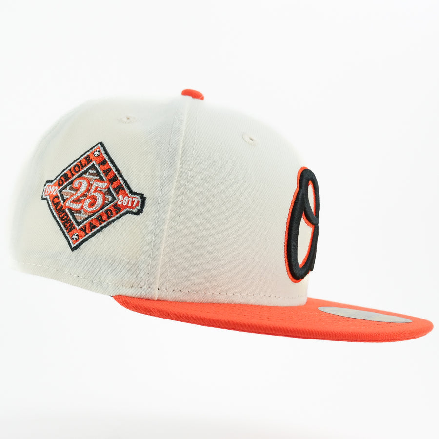 HAT CLUB - 2024 NEW ERA 59FIFTY FUJI BALTIMORE ORIOLES 25TH ANNIVERSARY PATCH