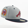 New Era Custom Exclusive Fitted Atlanta Braves Alternate 40th Anniversary Patch