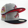 New Era Custom Exclusive Fitted Atlanta Braves Alternate 40th Anniversary Patch