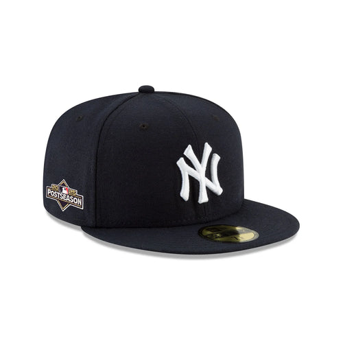 New York Yankees New Era Navy 2025 MLB Postseason Side Patch 59FIFTY Fitted Hat