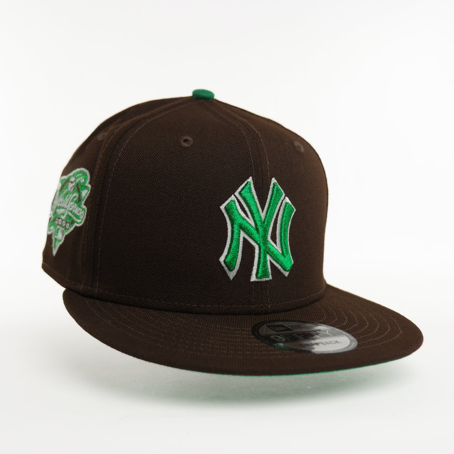 New Era Flat Brim 59FIFTY World Series New York Yankees MLB Green Fitted  Cap