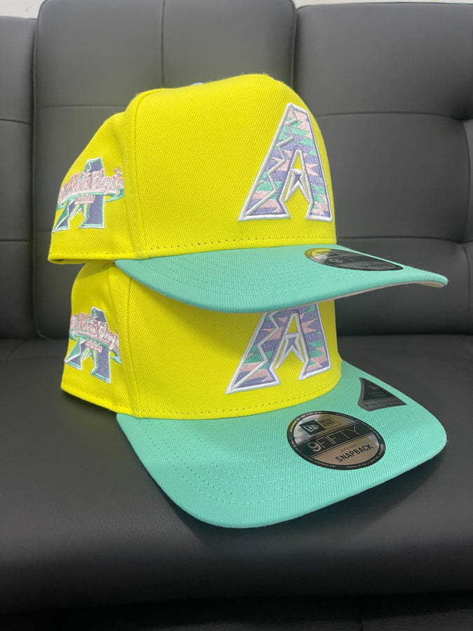 New Era Custom Exclusive A/Frame Snapback Arizona Diamondbacks (Easter)